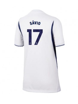 Ženski Nogometna dresi replika Tottenham Hotspur Savio #17 Domači 2026-27 Kratek rokav Ženski Nogometna dresi replika Tottenham Hotspur Savio #17 Domači 2026-27 Kratek rokav